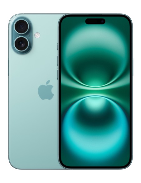 iPhone 16 Plus 17 cm (6.7") SIM doble iOS 18 5G USB Tipo C 128 GB Verde azulado