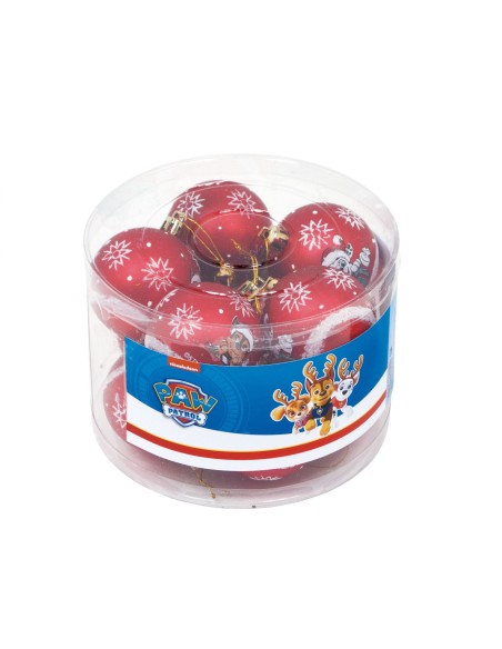 PW14026 adorno navideño Bola de adorno para árbol de navidad Polietileno Multicolor, Rojo 10 pieza(s)