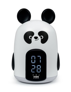 RKIDSPANDA despertador Reloj despertador digital Negro, Blanco