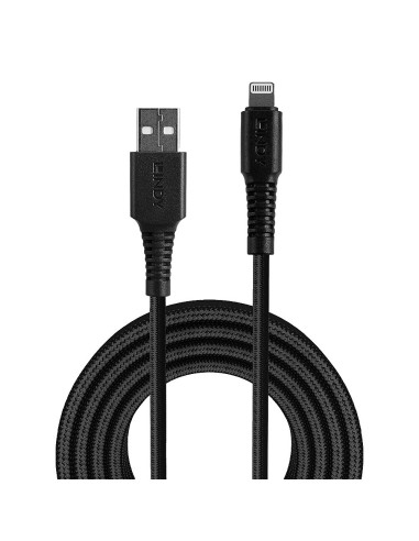 31290 cable de conector Lightning 0,5 m Negro
