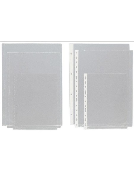 C 100 FUNDAS PORTA PLANOS A4 100 MICRAS PIEL NARANJA