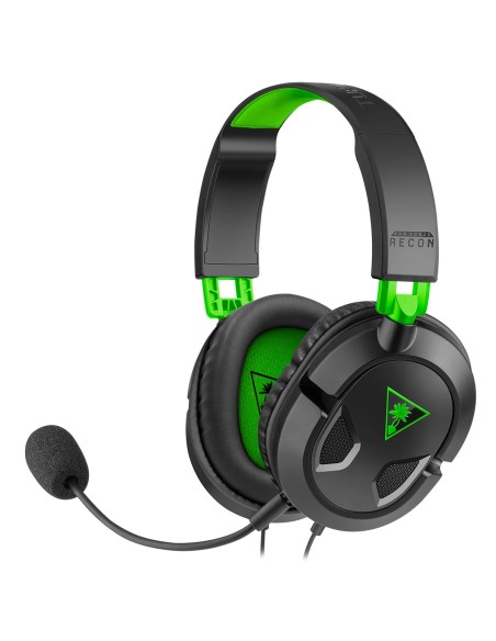 Recon 50 Auriculares Alámbrico Diadema Juego Negro, Verde