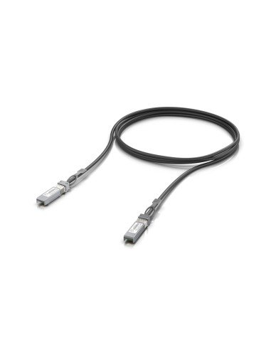 UACC-DAC-SFP10-3M Cable de fibra óptica e InfiniBand SFP+ Negro