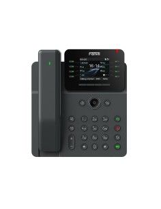 V62 Pro teléfono IP Negro 12 líneas LCD