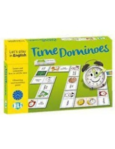 TIME FOR DOMINOES LETS PLAY IN ENGLISH CAJA JUEGO