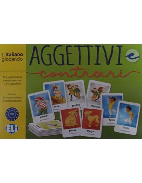 AGGETTIVI E CONTRARI JUEGOS ITALIANO