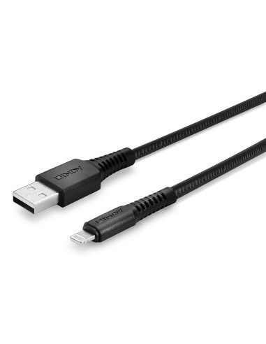 31292 cable de conector Lightning 2 m Negro