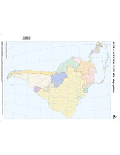 Paq 50 mapas suramerica politico mudos