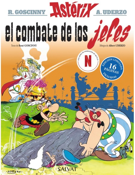 ASTERIX EL COMBATE DE LOS JEFES EDICION 2025