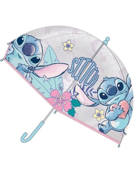 PARAGUAS MANUAL POE BURBUJAS STITCH