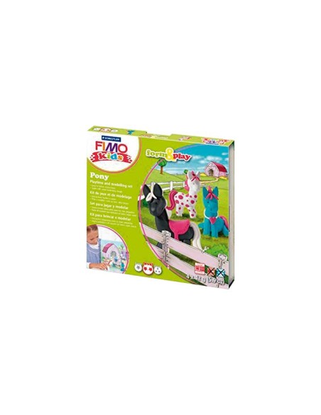 KIT PASTA FIMO STAEDTLER 4X42GR NIV.2 PONY
