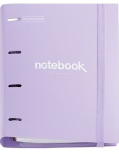 Carpebloc a4 4 anillas 35mm polyfoam color lavanda emotions