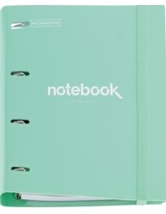 Carpebloc a4 4 anillas 35mm polyfoam color mint emotions