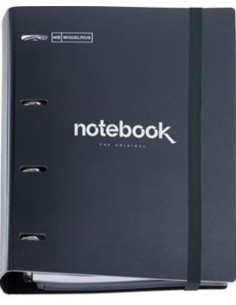 Carpebloc a4 4 anillas 35mm polyfoam color negro emotions