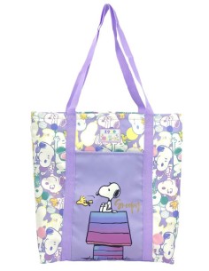 BOLSA DE TELA CON BOLSILLO SNOOPY 1950