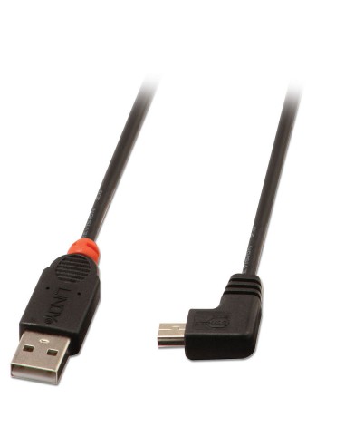 31970 cable USB 0,5 m USB 2.0 USB A Mini-USB B Negro