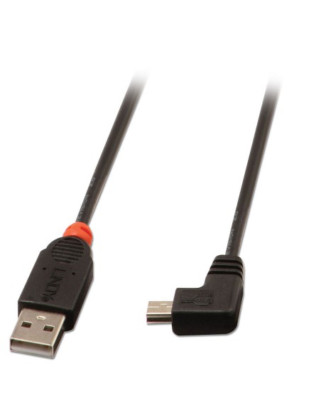 31970 cable USB 0,5 m USB 2.0 USB A Mini-USB B Negro
