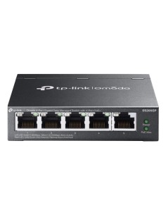 Omada ES205G Gestionado Gigabit Ethernet (10/100/1000) Energía sobre Ethernet (PoE) Negro
