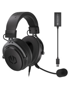 VIRO Plus USB Auriculares Alámbrico Diadema Música/uso diario Negro