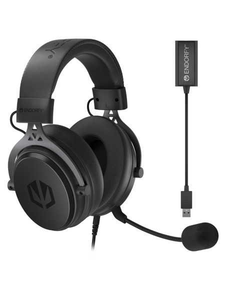 VIRO Plus USB Auriculares Alámbrico Diadema Música/uso diario Negro