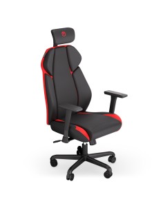 Meta RD Butaca para jugar Asiento acolchado Negro, Rojo