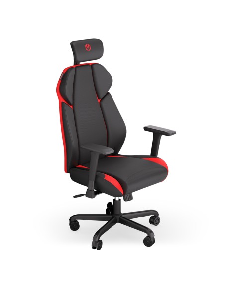 Meta RD Butaca para jugar Asiento acolchado Negro, Rojo
