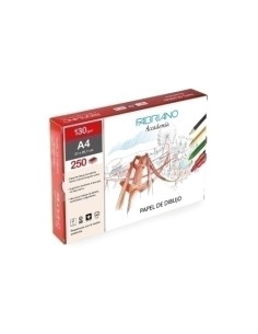 LAMINA DIBUJO FABRIANO A4 G.NAT. C/250