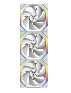 12SL1W3W Carcasa del ordenador Ventilador 12 cm Blanco 3 pieza(s)