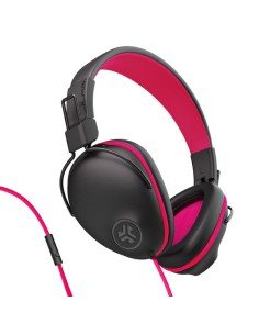 JBuddies Pro Auriculares Alámbrico Diadema Música/uso diario Negro, Rosa