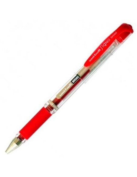 UNIBALL ROLLERBALL SIGNO BROAD UM-153 W ROJO -12U-
