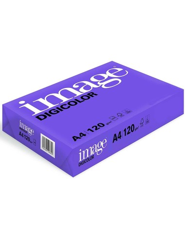 IMAGE PAPEL DIN A4 DIGICOLOR 120GR PAQUETE DE 250 HOJAS UNITARIO