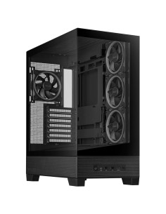 A31 Plus TG ARGB BLACK Midi Tower Negro