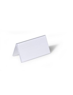 Pack 1 Unid. portanombre no metálico Transparente PVC 805119