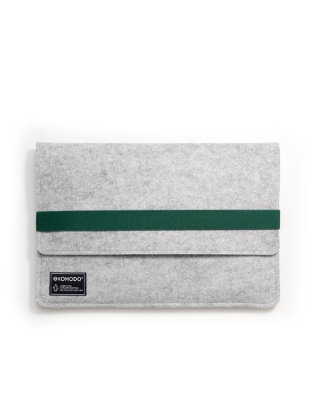 HR-004 maletines para portátil 33 cm (13") Funda Verde, Gris