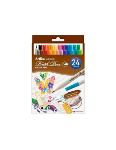 EPFS-F marcador 24 pieza(s) Punta de pincel Colores surtidos