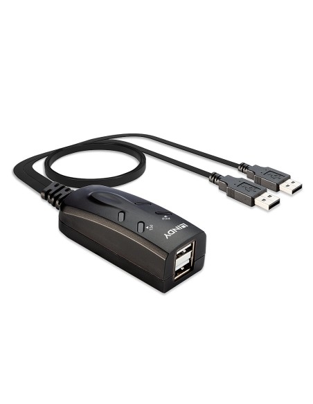 32165 interruptor KVM Negro