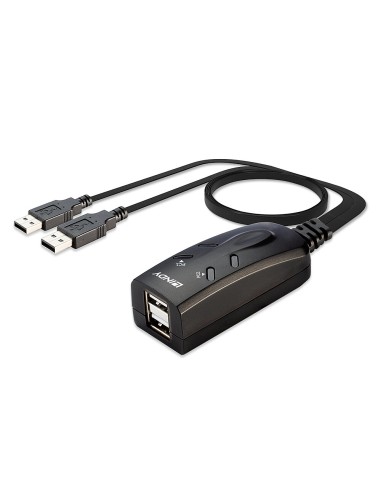 32165 interruptor KVM Negro