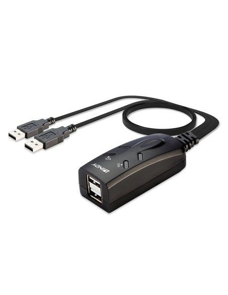 32165 interruptor KVM Negro