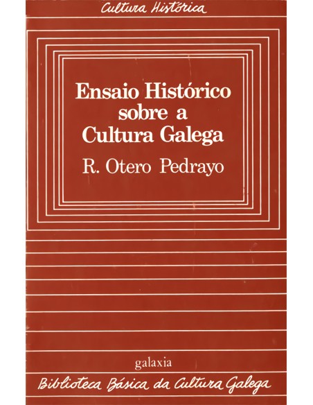 Ensaio historico da Cultura Galega