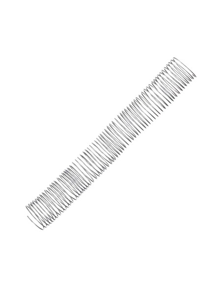 PACK 25 ESPIRALES FELLOWES MET. PLATA 44MM
