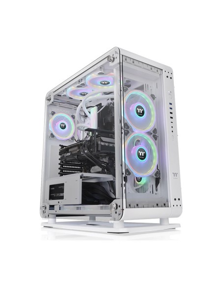 Core P6 Tempered Glass Snow Mid Tower Midi Tower Blanco