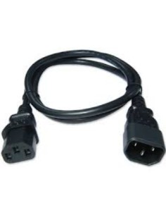 CS-CAB-IEC-L cable de transmisión Negro 1 m C13 acoplador C14 acoplador