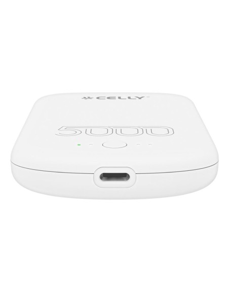 MAGPB5000PROWH batería externa 5000 mAh Cargador inalámbrico Blanco