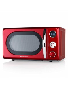 MIG 2042 microondas Encimera Microondas combinado 20 L 700 W Negro, Rojo