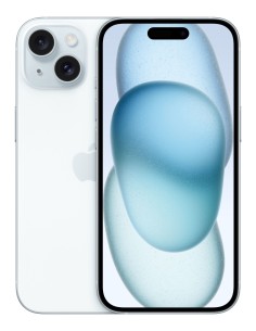 iPhone 15 15,5 cm (6.1") SIM doble iOS 17 5G USB Tipo C 128 GB Azul
