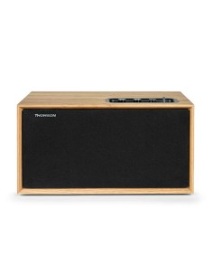 WS502 sistema de audio para el hogar Microcadena de música para uso doméstico Negro, Madera