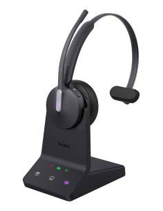 WH64 Mono Teams Auriculares Inalámbrico Diadema Oficina/Centro de llamadas USB Tipo C Bluetooth Negro