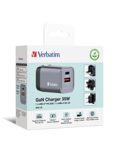 GNC-35 Universal Negro, Gris Corriente alterna Carga rápida Interior 2