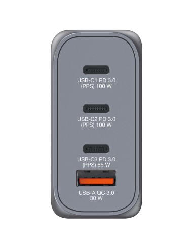 GNC-100 Universal Negro, Gris Corriente alterna Carga rápida Interior