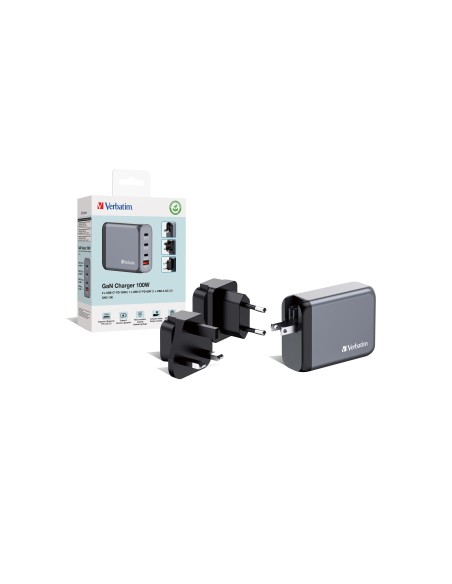 GNC-100 Universal Negro, Gris Corriente alterna Carga rápida Interior